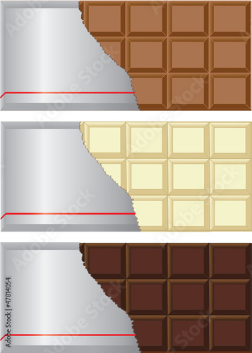 Chocolate bar collection