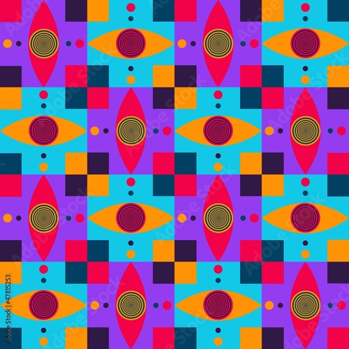 dizzy eyes pettern