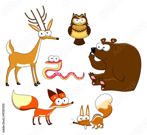 Wood Animals.