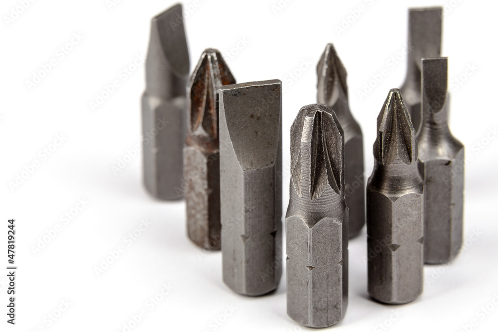 Interchangeable bits for screwdriver Interchangeable bits for screwdriver