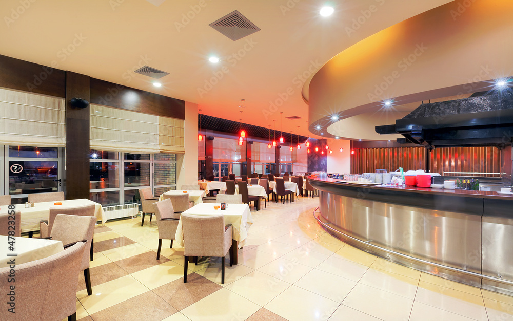 Restaurant interior Restaurant interior