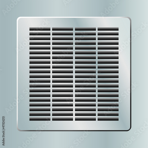 Grille ventilation, aération.