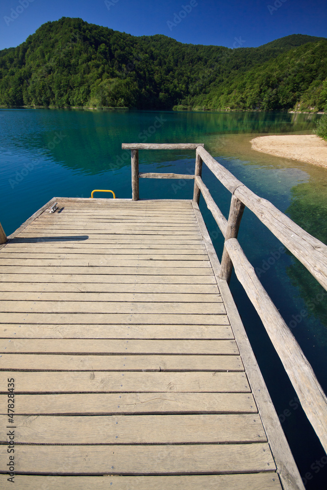 Fototapeta premium lago - Parco Nazionale di Plitvice