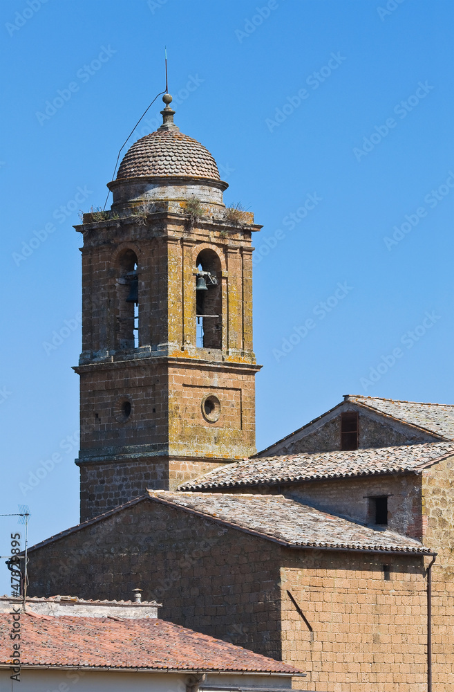 Historical church. Orvieto. Umbria. Italy.