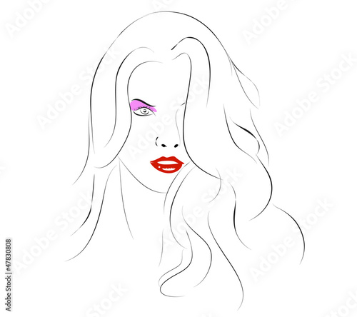 fashion beautiful woman