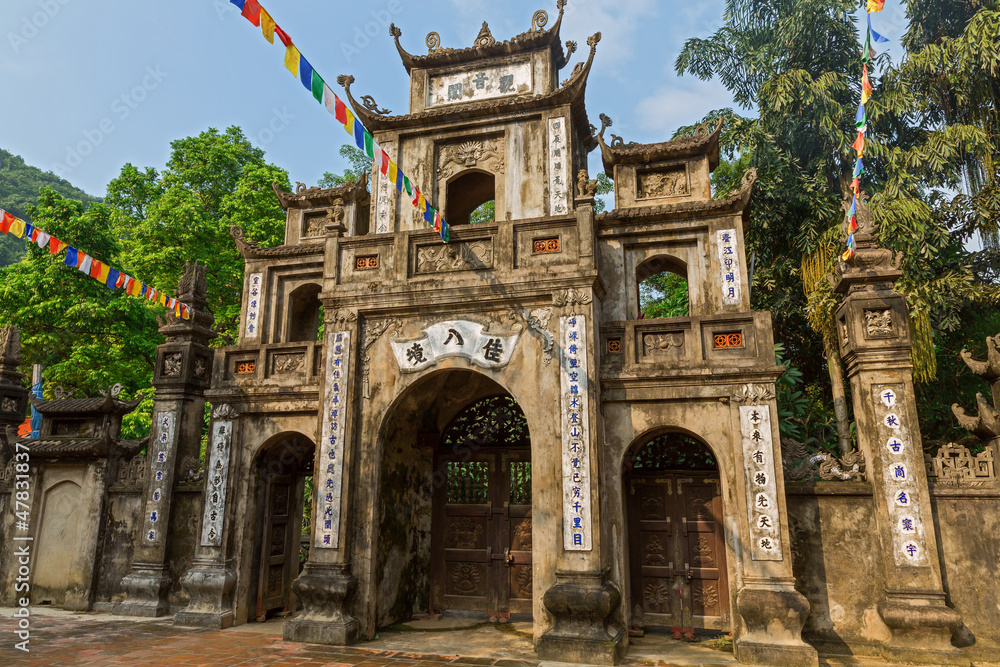 Obraz premium Den Trinh Temple