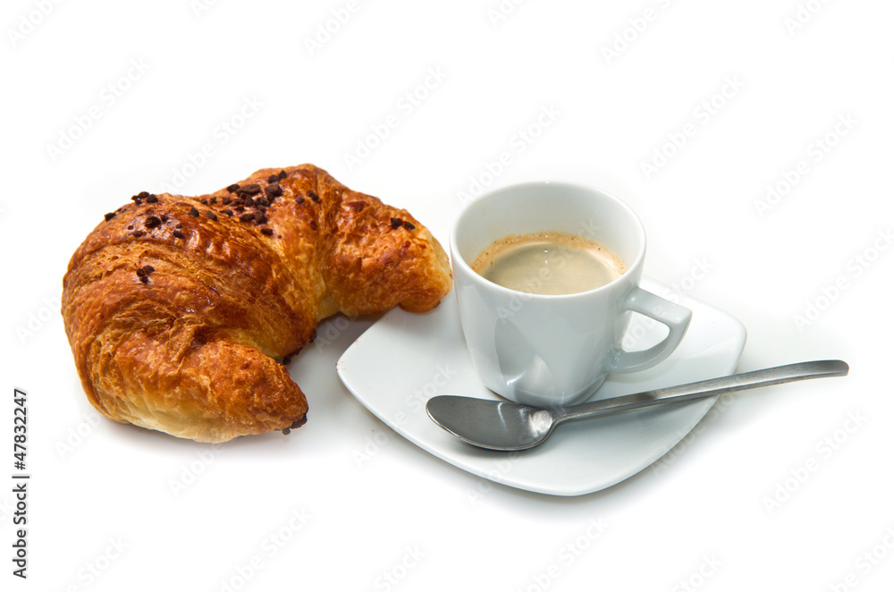 Coffee with brioches Coffee with brioches