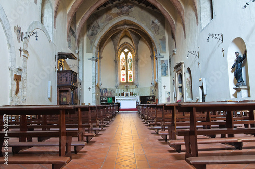 Church of St. Francesco. San Gemini. Umbria. Italy. © Mi.Ti.