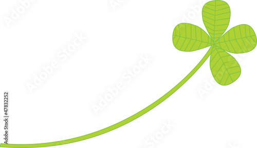 Four leaf clover vector illustration