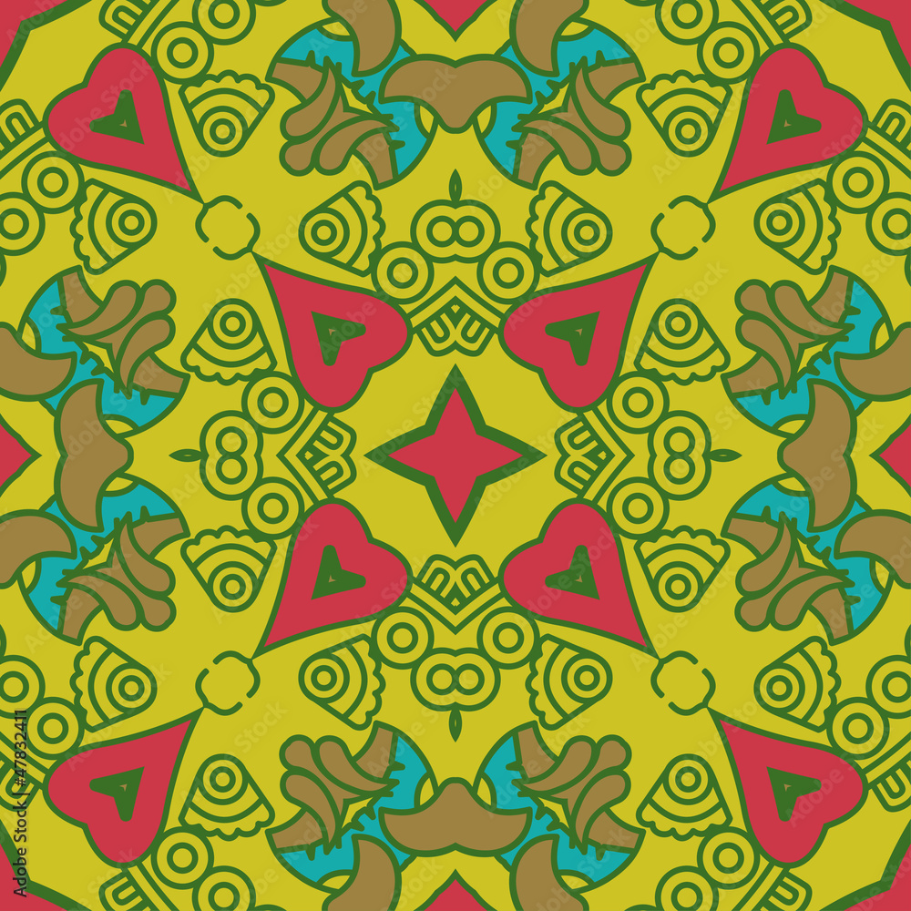 Vector square decorative design element Vector square decorative design element