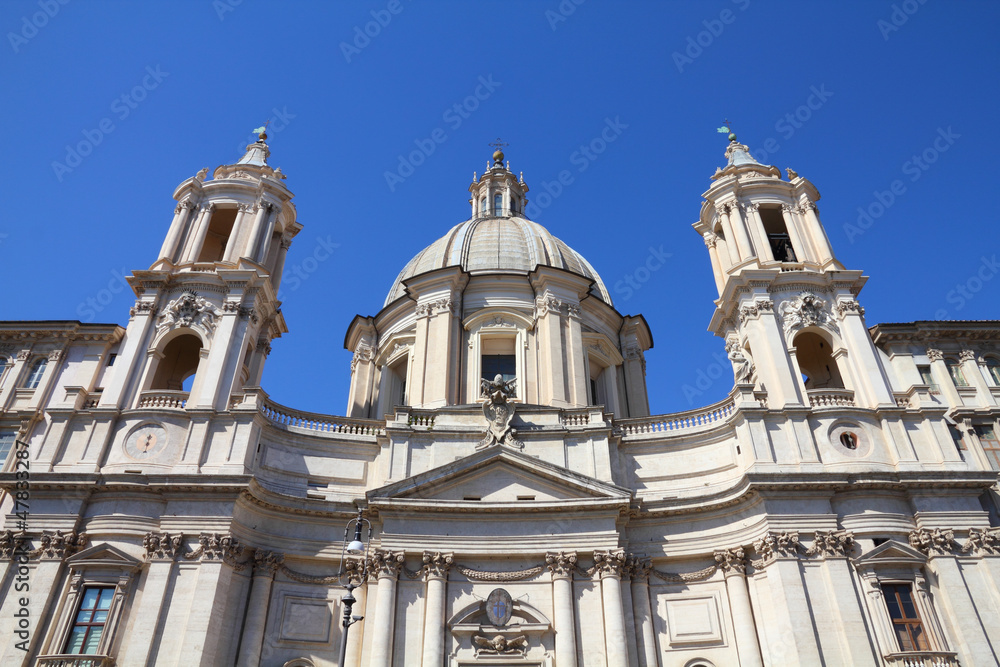 Rome - church of Sant Agnese in Agone