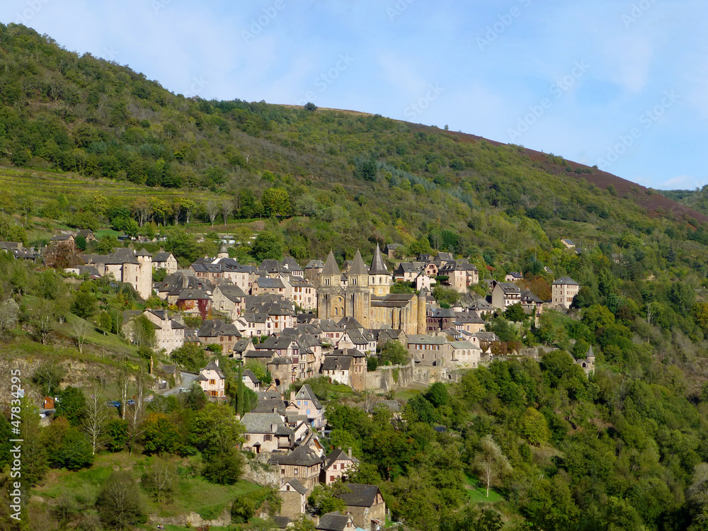 Conques, un des plus beaux villages de France