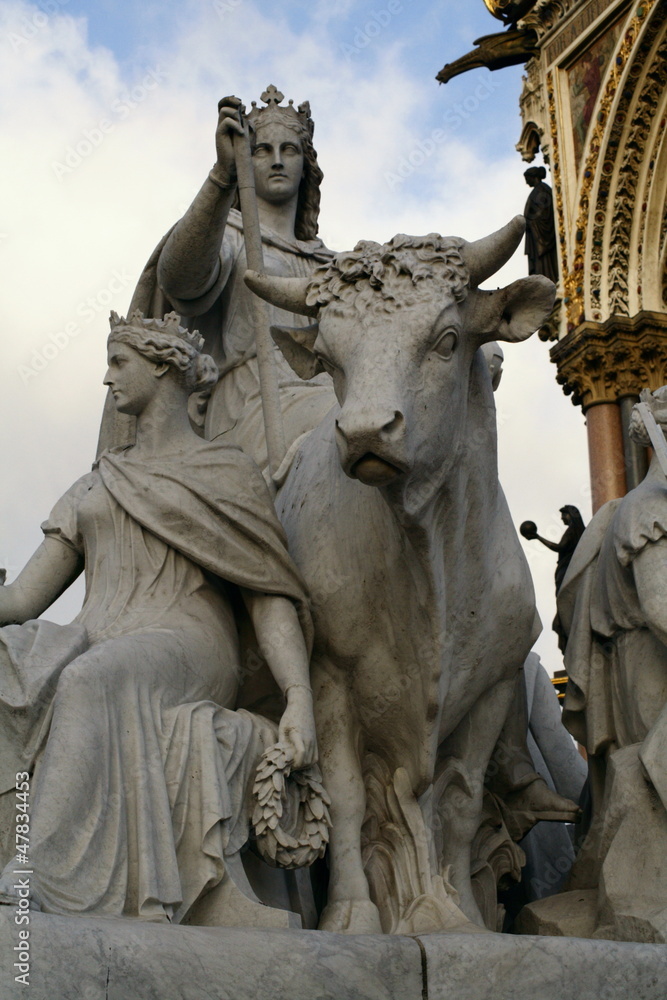 Albert Memorial at Hyde Park London