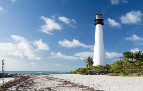 Cape Florida lighthouse in Bill Baggs