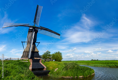 Dutch windmill. Netherlands