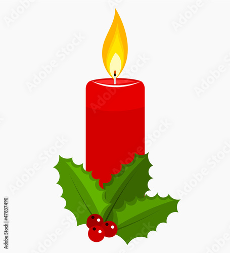Christmas candle