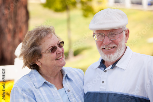 Happy Senior Couple in The ...