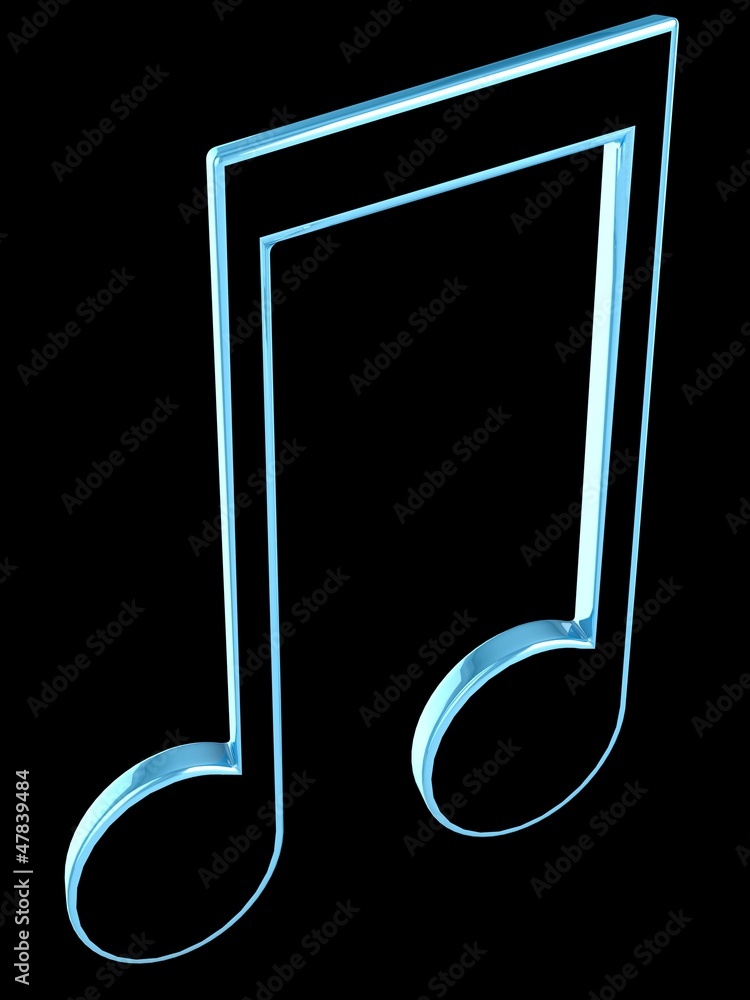 3D music tune. 3D music tune.