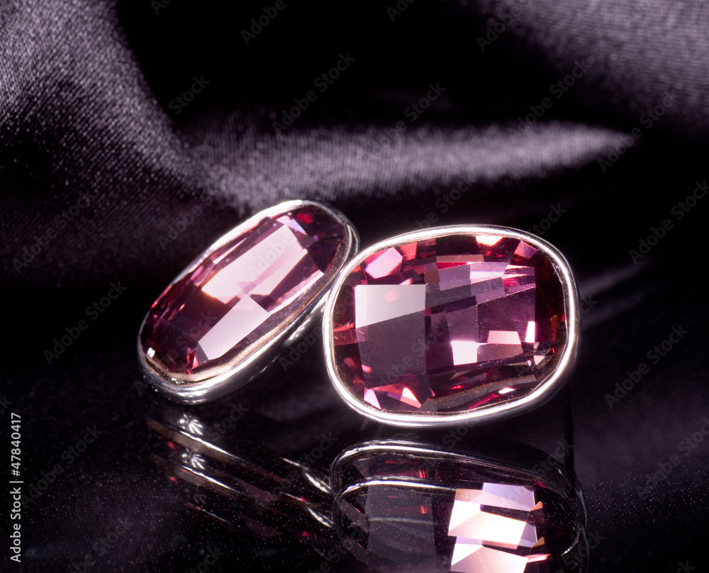 Beautiful jewelry on background Beautiful jewelry on background