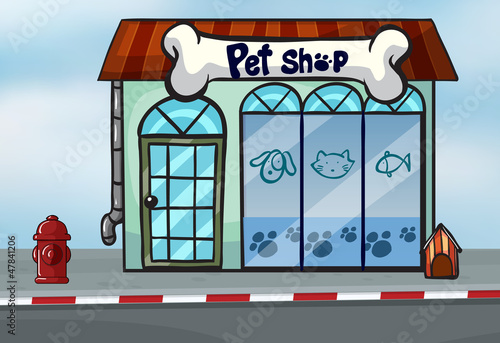 A pet shop