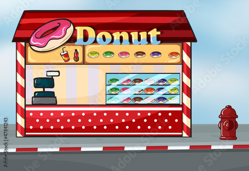 A donut shop