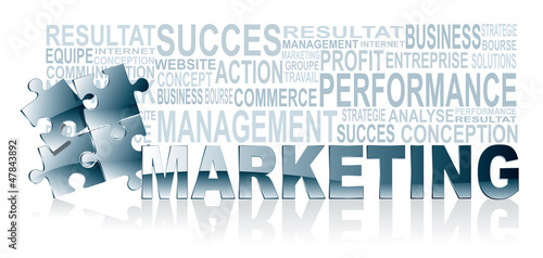 nuage de texte marketing