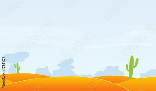 Desert Landscape Background