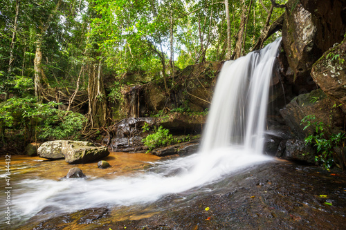 Waterfall in Cambodia