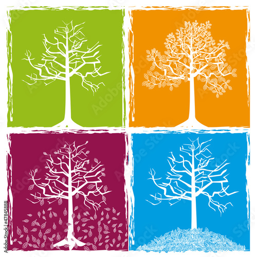 Four color seasons