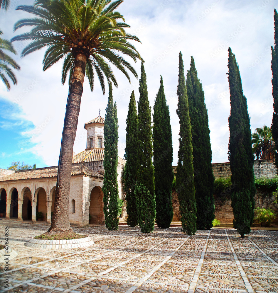 Obraz premium CONJUNTO MONUMENTAL DEL ALCÁZAR DE JEREZ