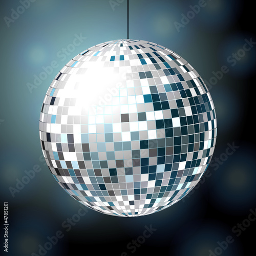 Shiny disco bal