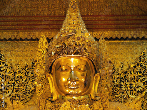 Mahamuni Buddha, Mandalay, Burma (Myanmar)