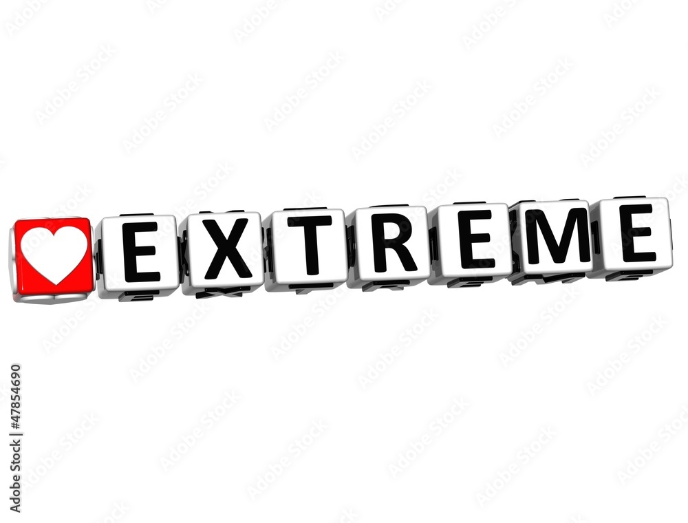 3D Love Extreme Button Click Here Block Text 3D Love Extreme Button Click Here Block Text