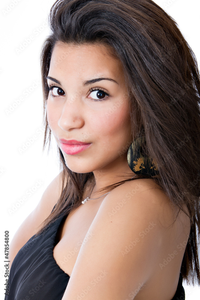 Obraz premium hispanic model portrait