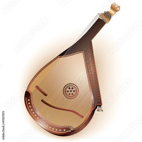Traditional Ukrainian bandura