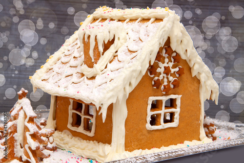 Gingerbread house. photo