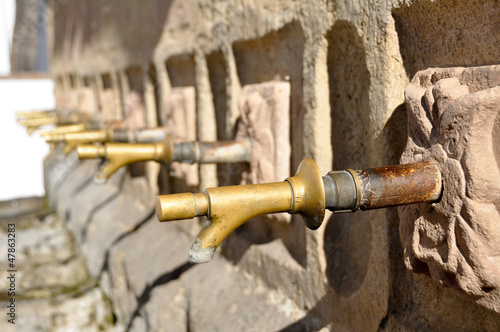 Source of the eight pipes, Ronda, Malaga (Spain)