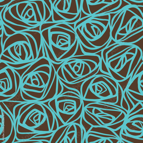 Vector illustration. (Seamless Pattern)