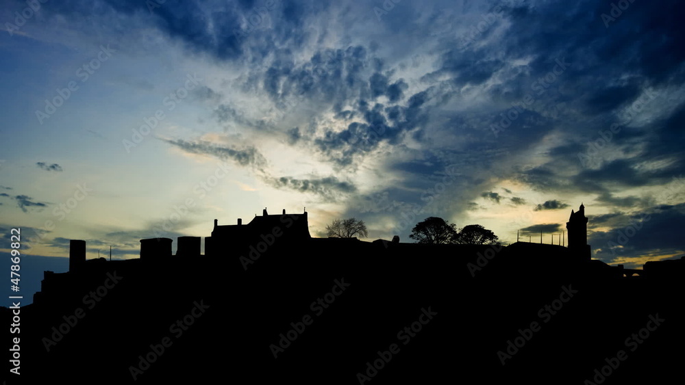 France Chinon sunset France Chinon sunset