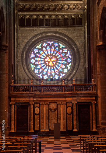 Interior of a nice medieval...