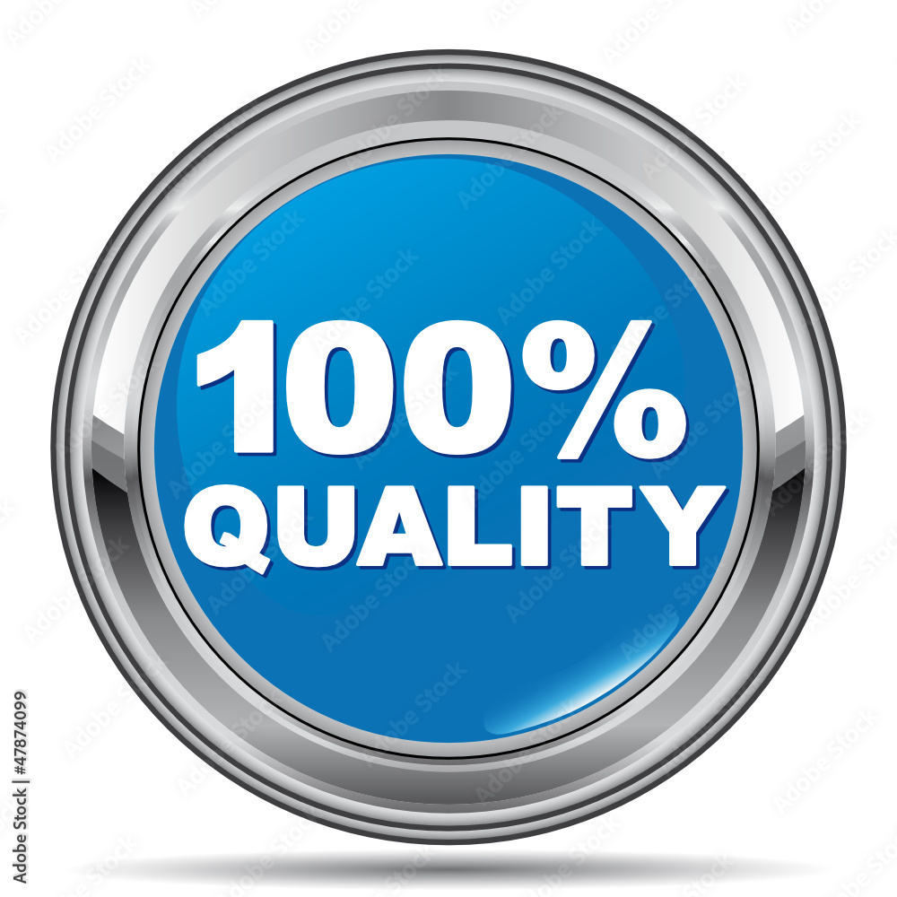 100% QUALITY ICON 100% QUALITY ICON