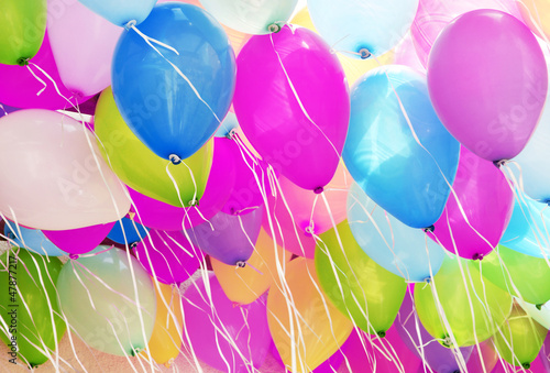 Photography bunte Luftballons