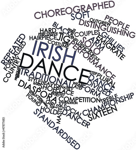 Word cloud for Irish dance #47877683