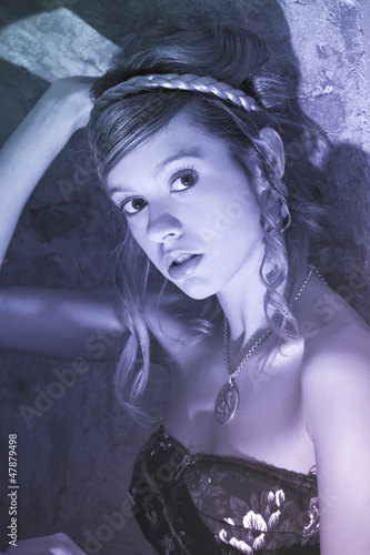 Foto Medieval girl