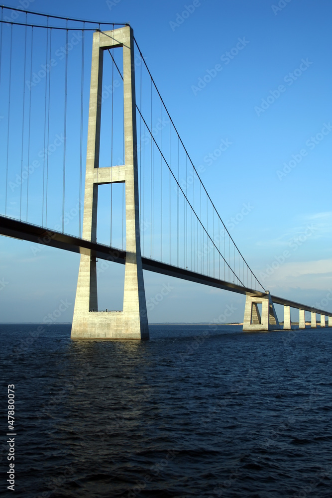 Denmark's Great Belt Suspension Bridge