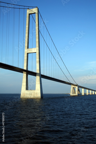 Denmark's Great Belt Suspension Bridge