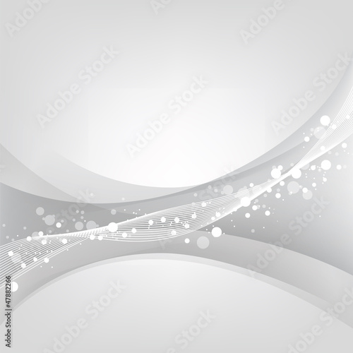 Silver abstract vector background