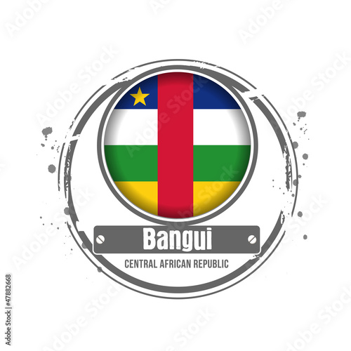 timbre Republique centrafricaine