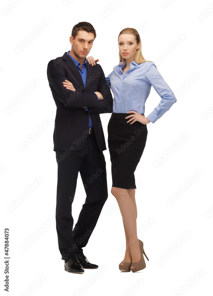 man and woman in formal clothes man and woman in formal clothes