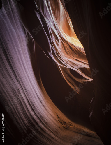 Pared del cañon de antílope